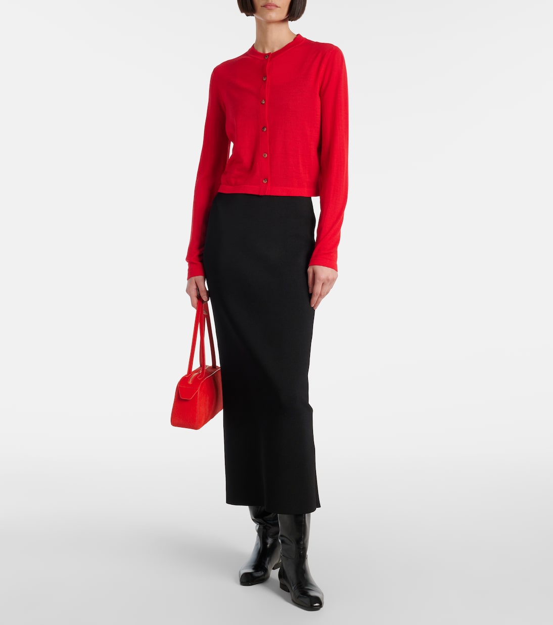 Brieta wool-blend cardigan | Khaite