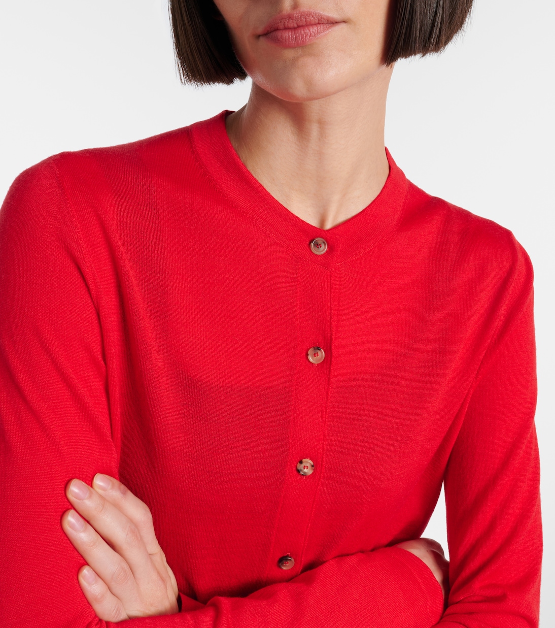 Brieta wool-blend cardigan | Khaite