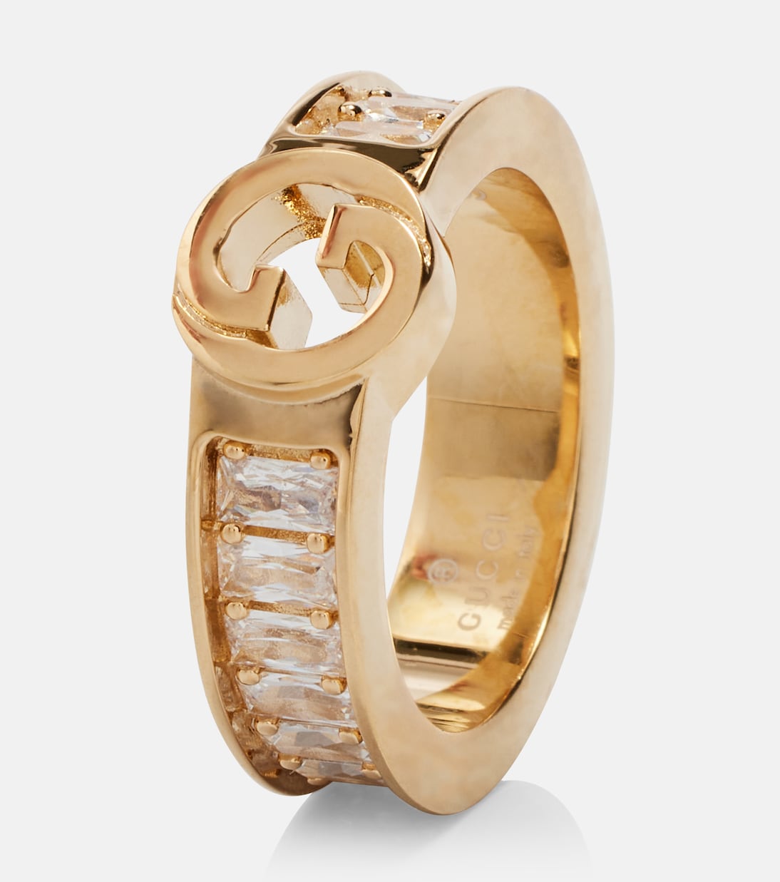 Anillo Gucci Blondie adornado | Gucci