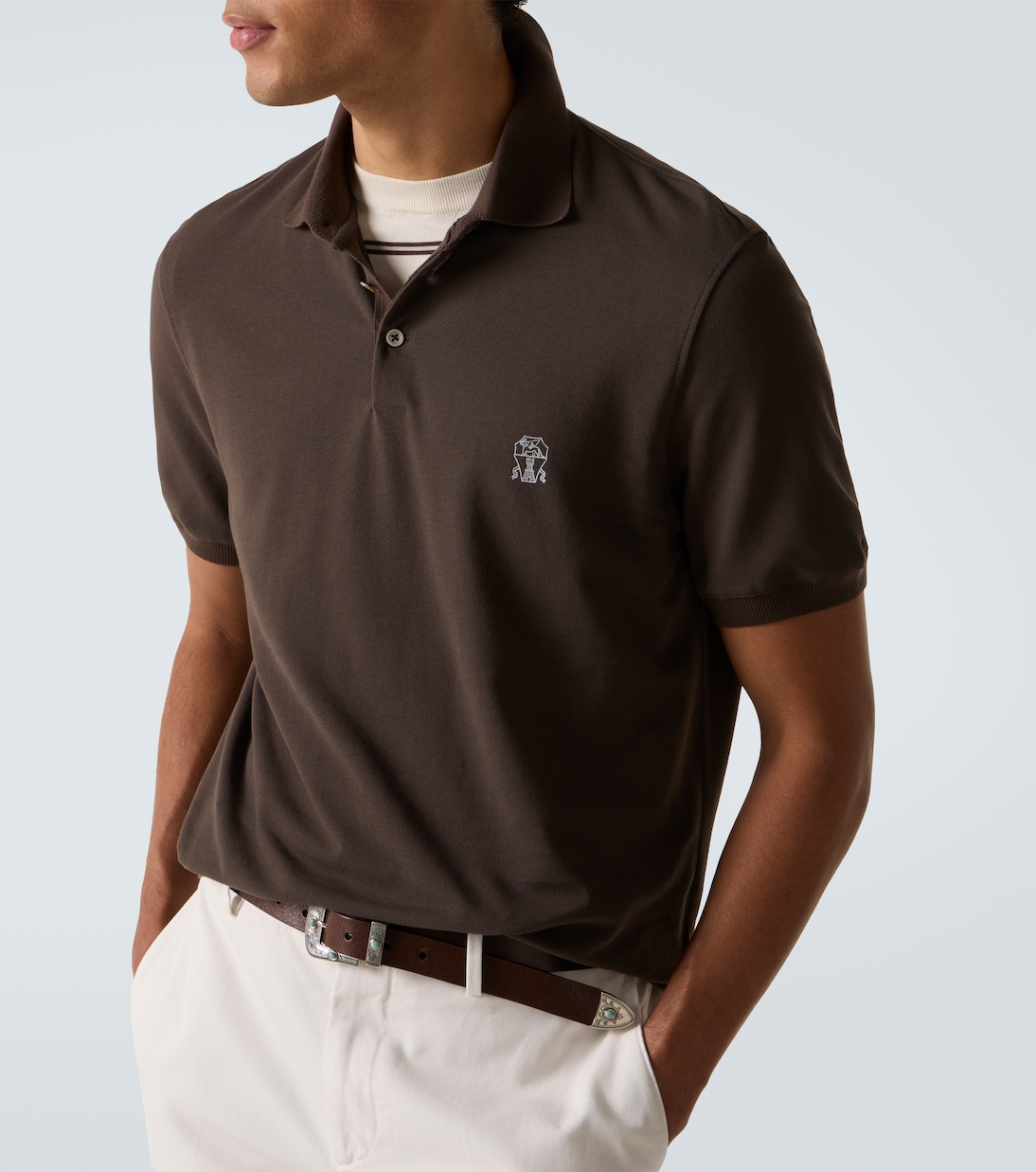 Polo en coton | Brunello Cucinelli