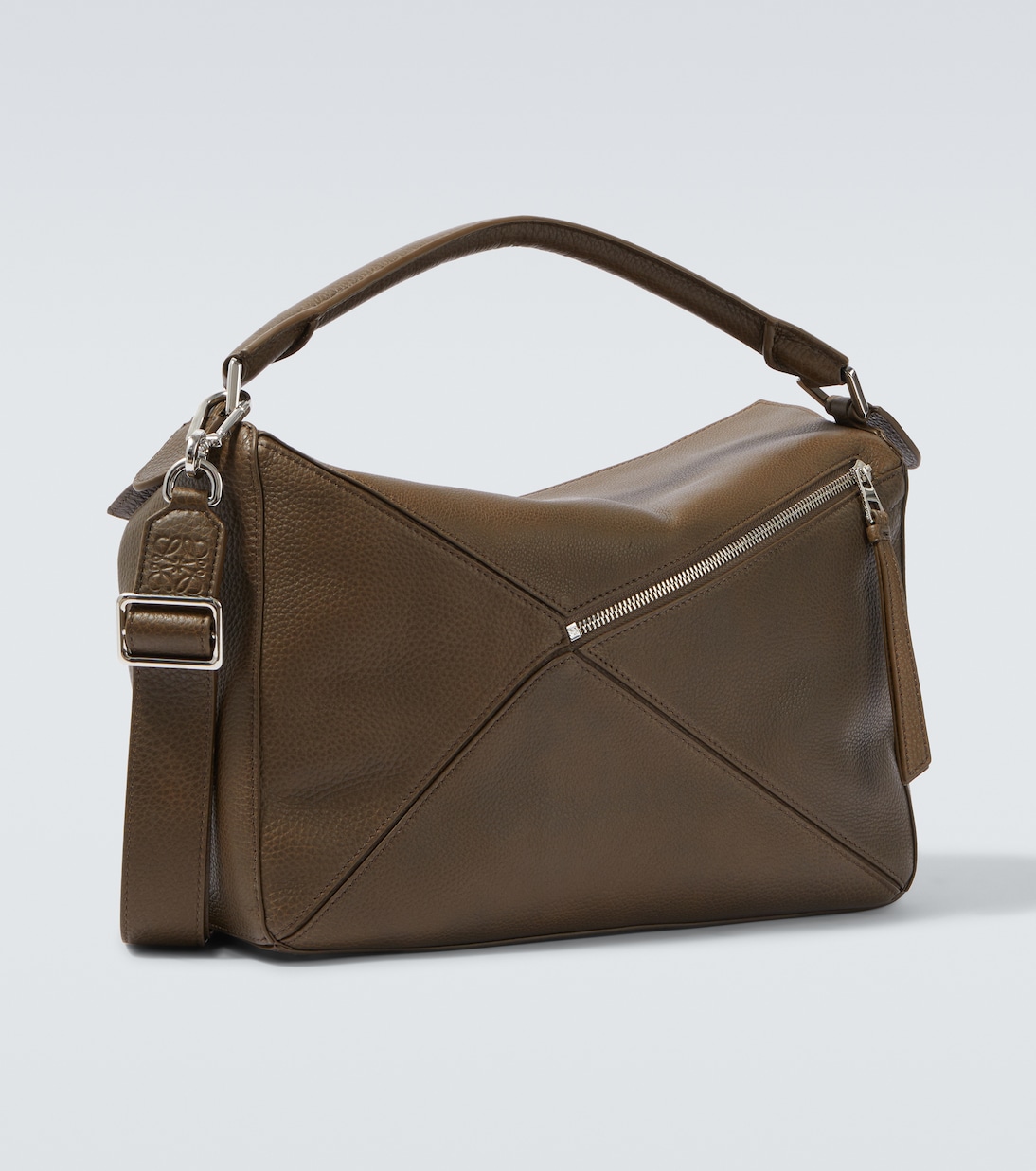 Puzzle L号皮革托特包 | Loewe