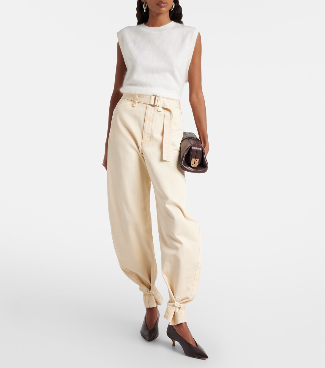 Yasmin cashmere sweater vest | Lisa Yang