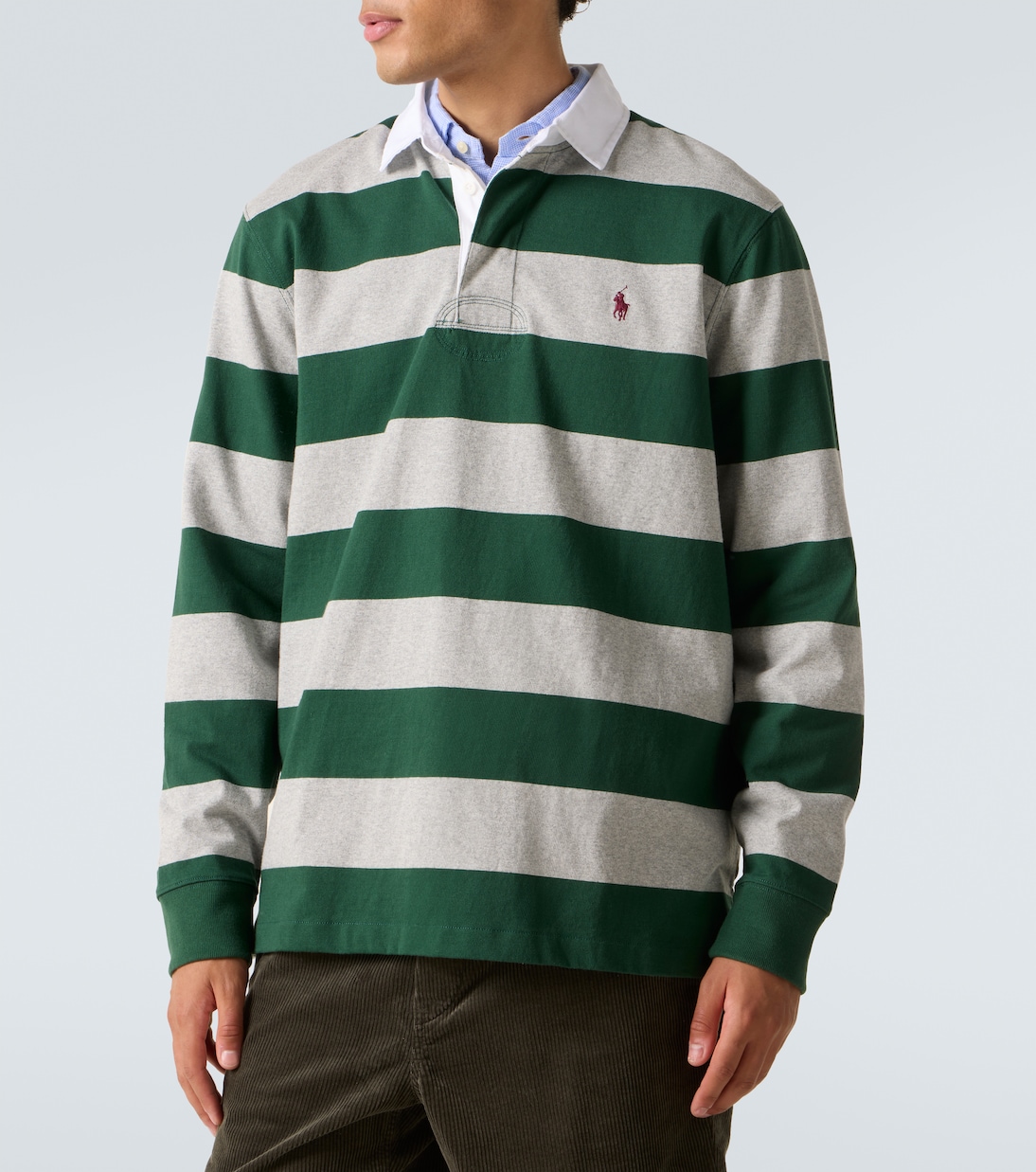 Striped cotton polo shirt | Polo Ralph Lauren