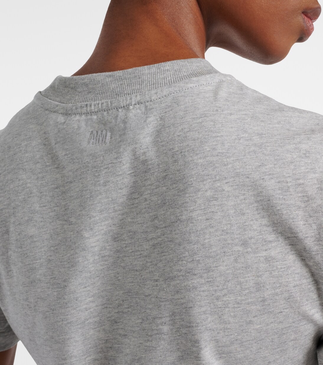 T-Shirt Ami De Cœur aus Baumwoll-Jersey | Ami Paris