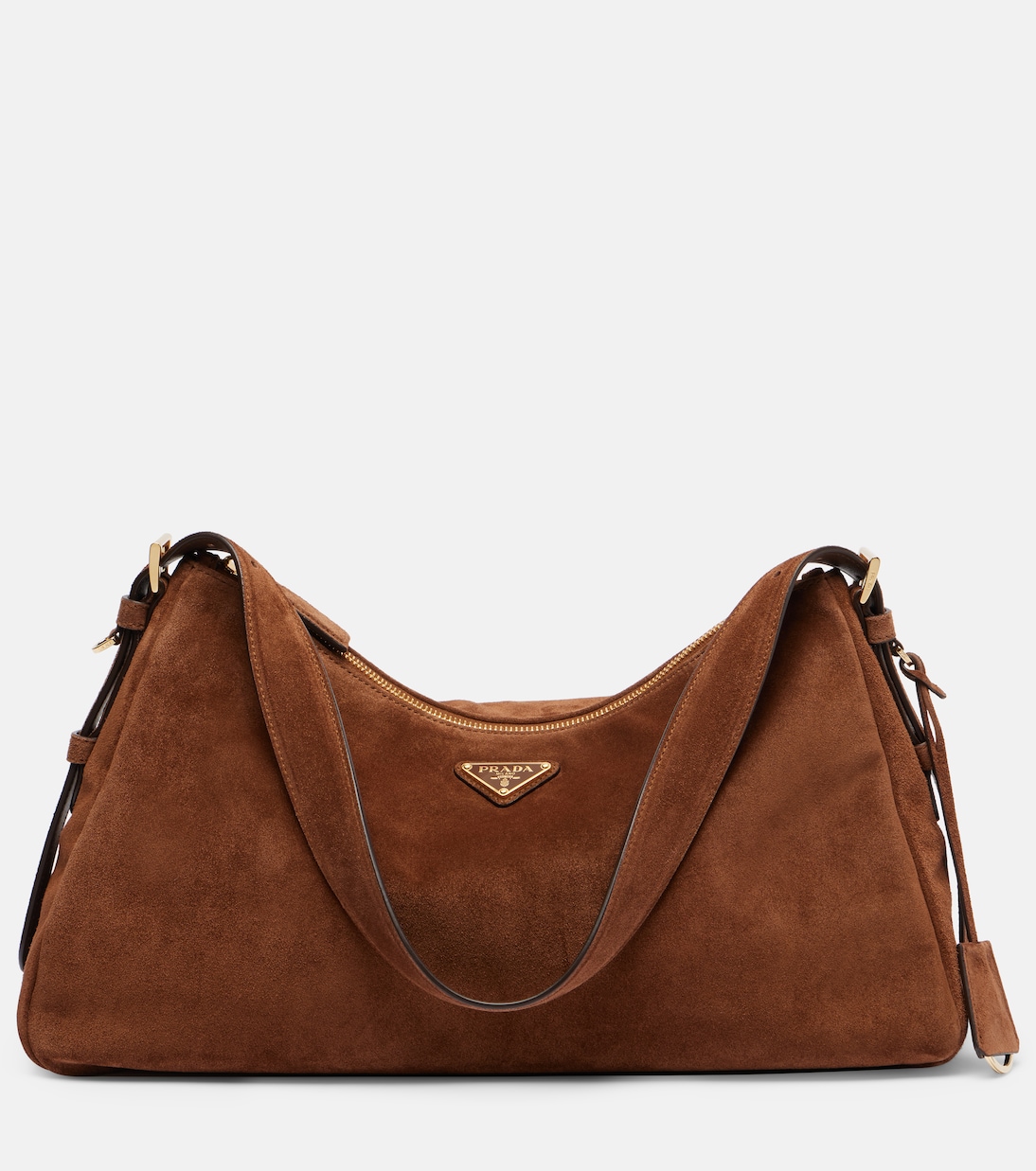 Sac Prada Aimée Large en daim | Prada