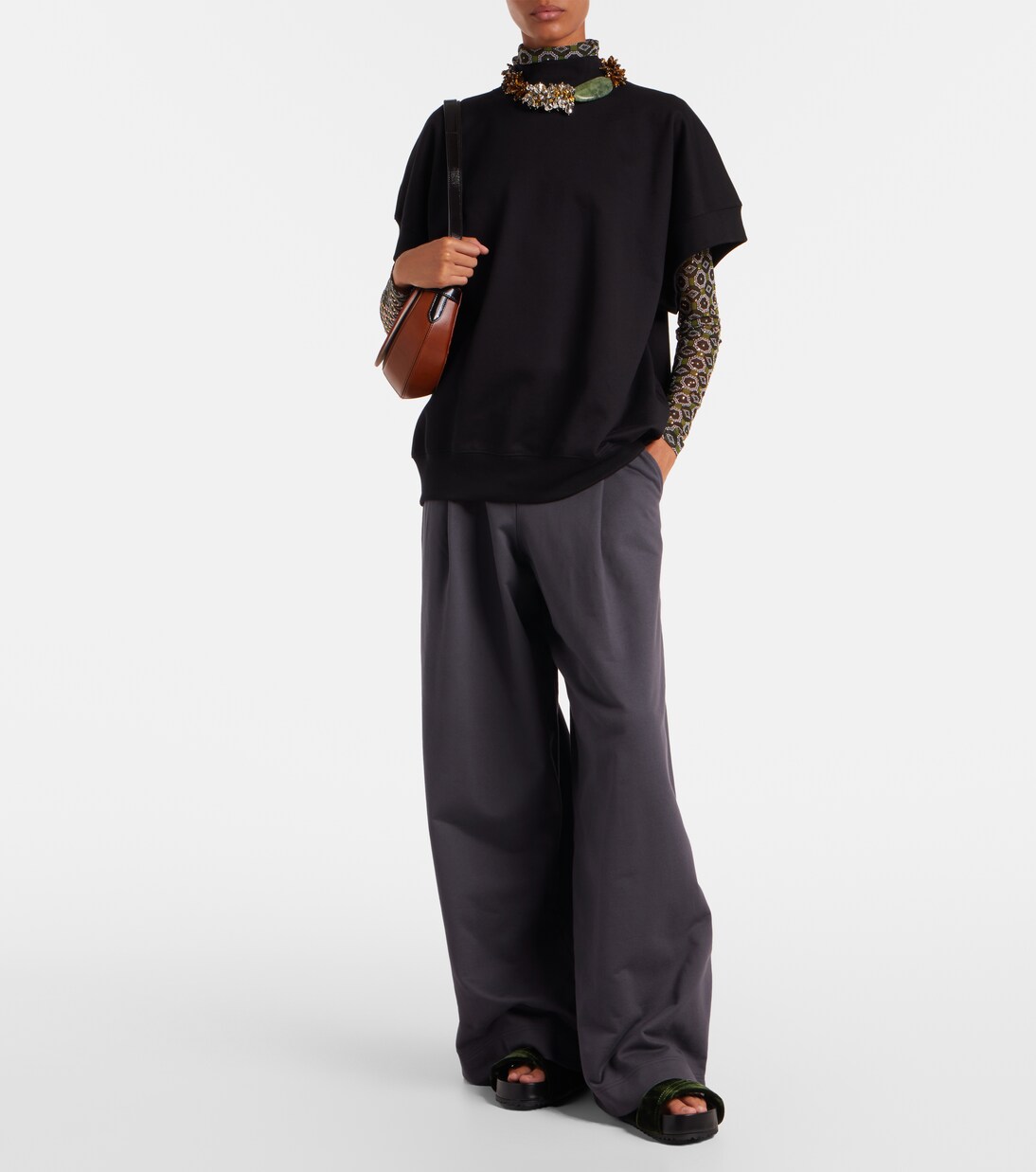 Cotton jersey sweatpants | Dries Van Noten