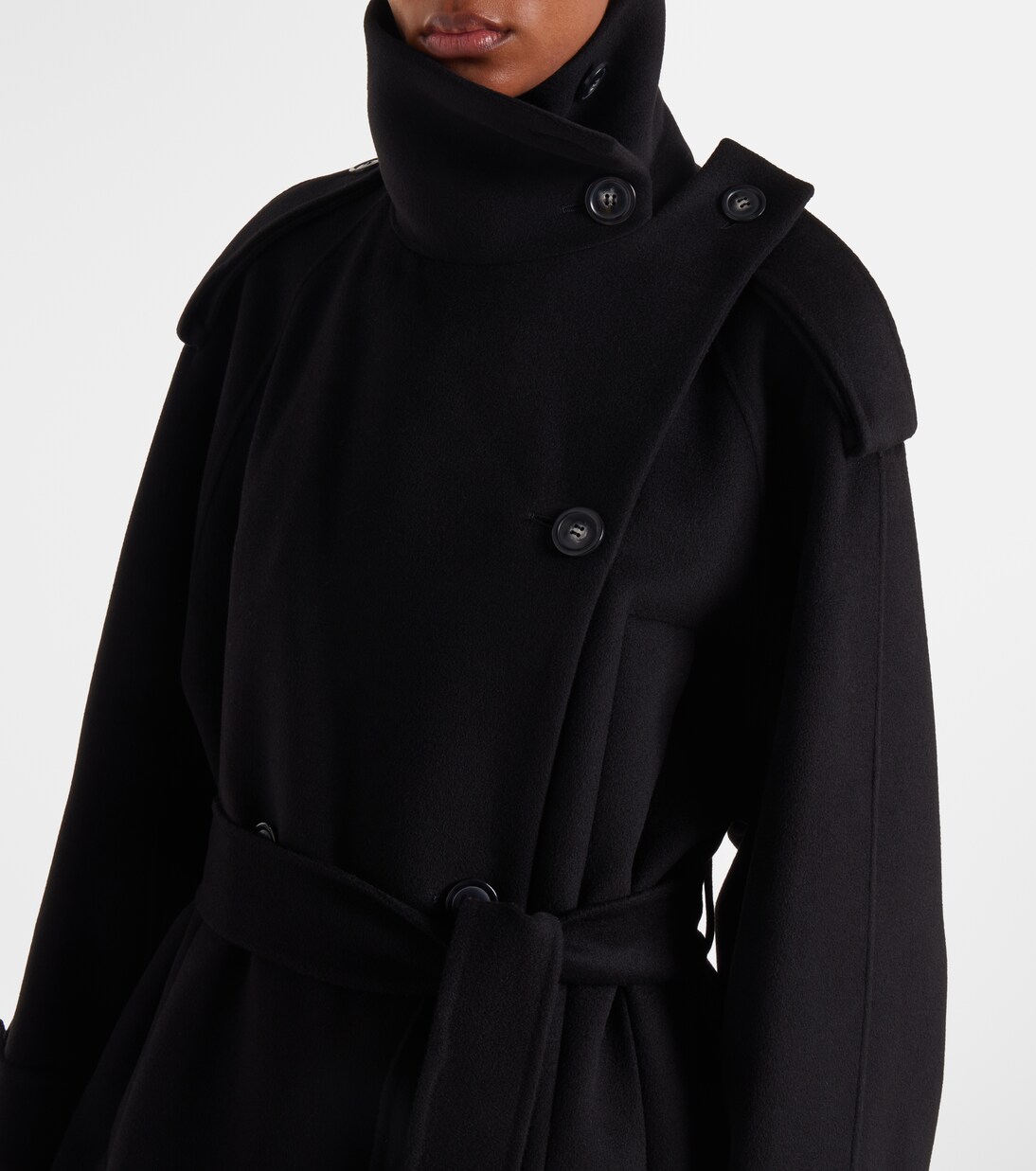 Trench-coat Yole en laine vierge | Sportmax