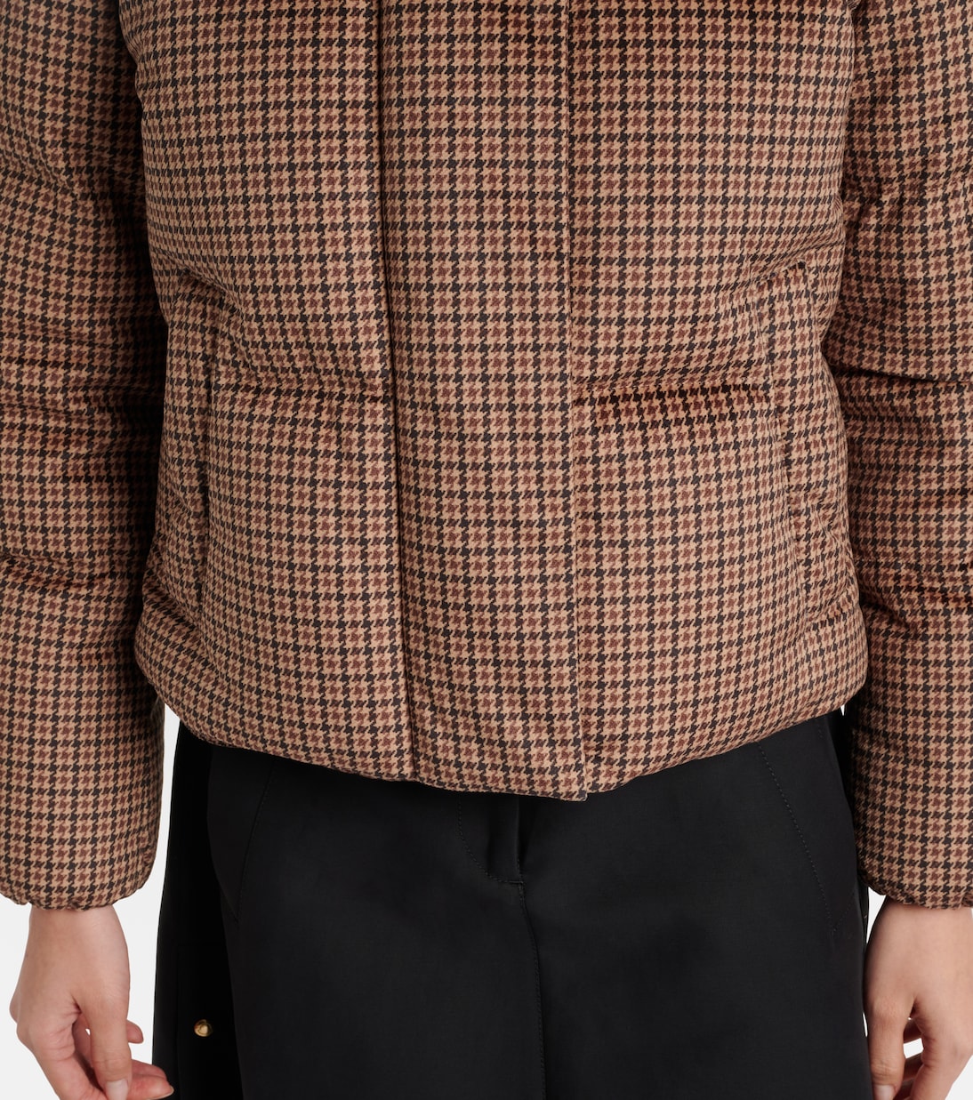 Quierzy houndstooth down jacket | Moncler