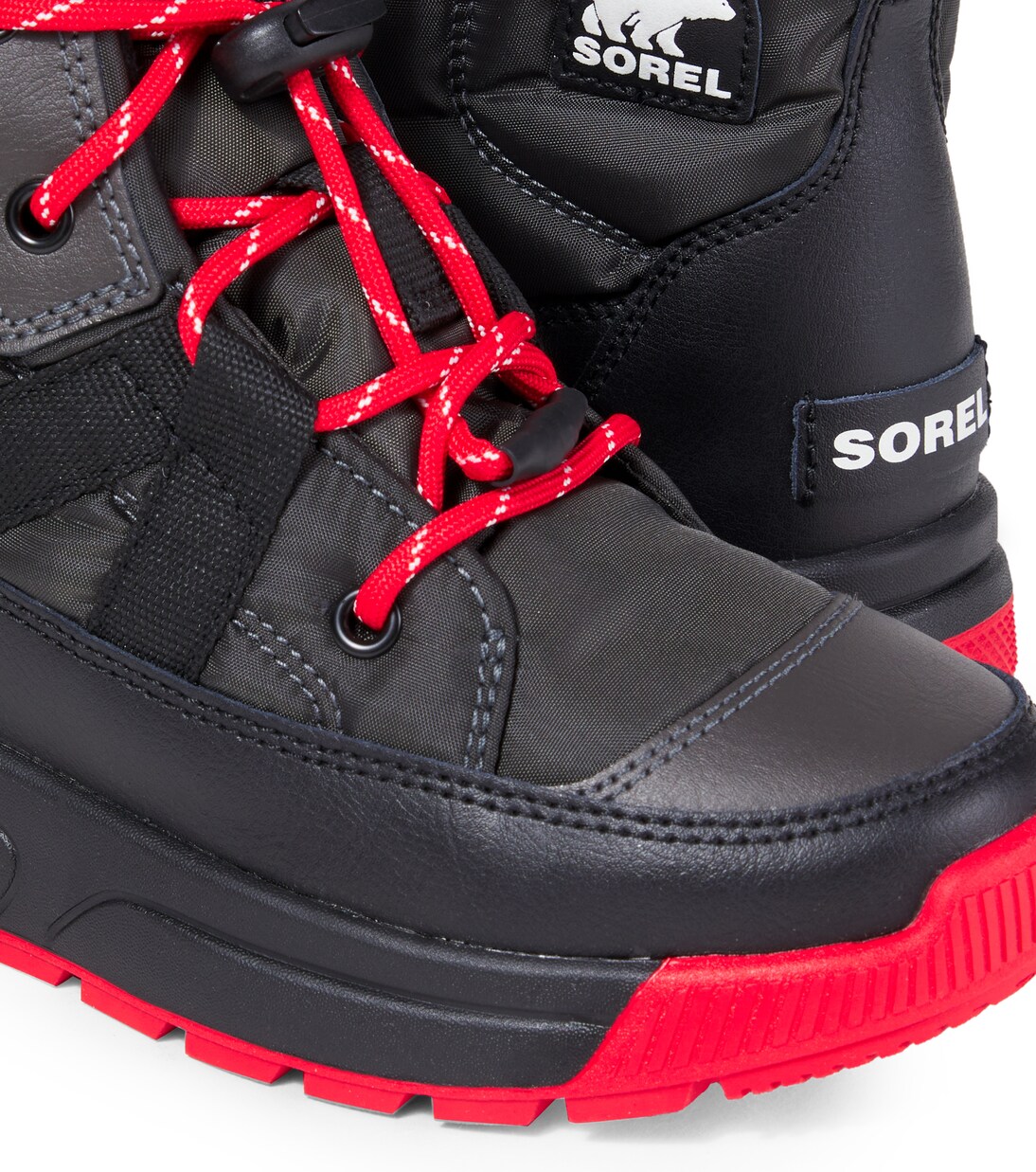 Whitney™ leather-trimmed boots | Sorel Kids