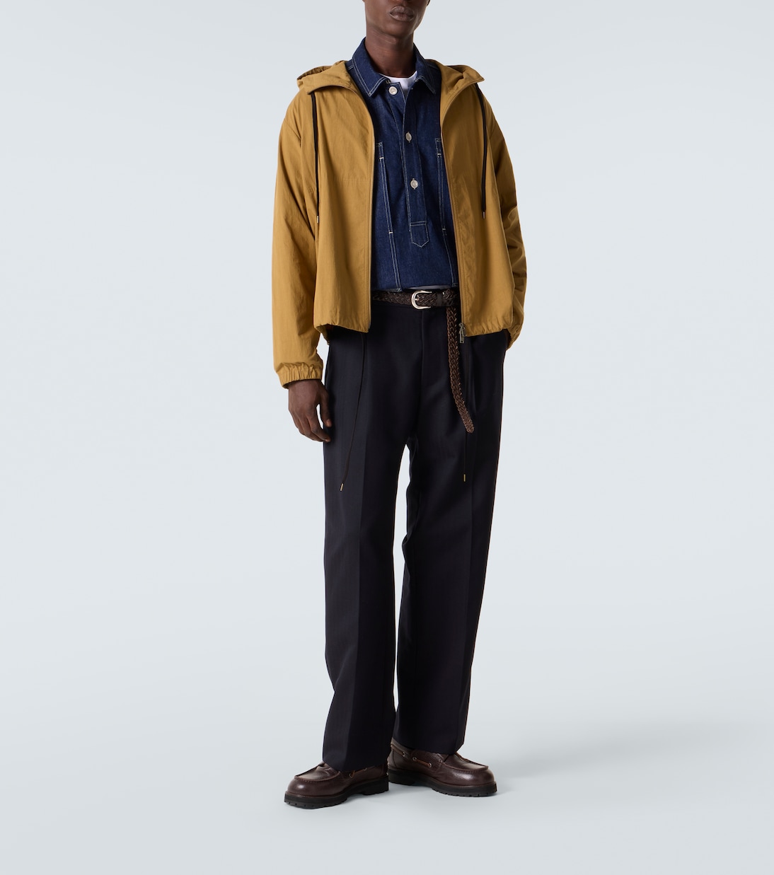 x Aaron Levine York denim shirt | Studio Nicholson