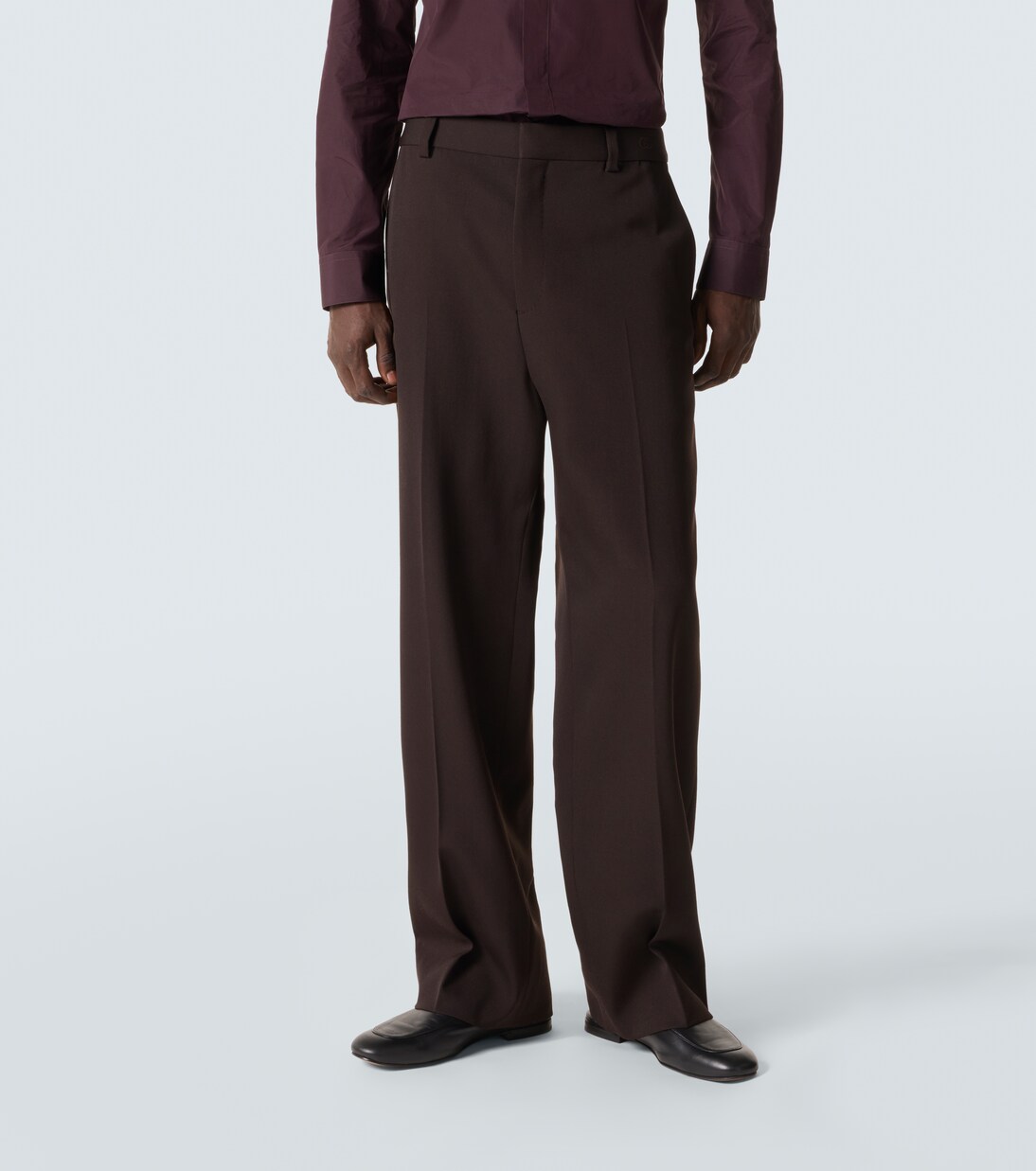 Pantalones de traje tapered de algodón | Gucci