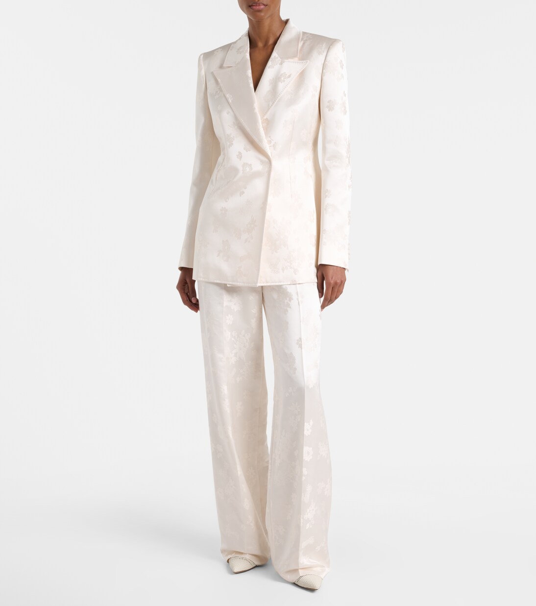 Norman embroidered silk wide-leg pants | Gabriela Hearst