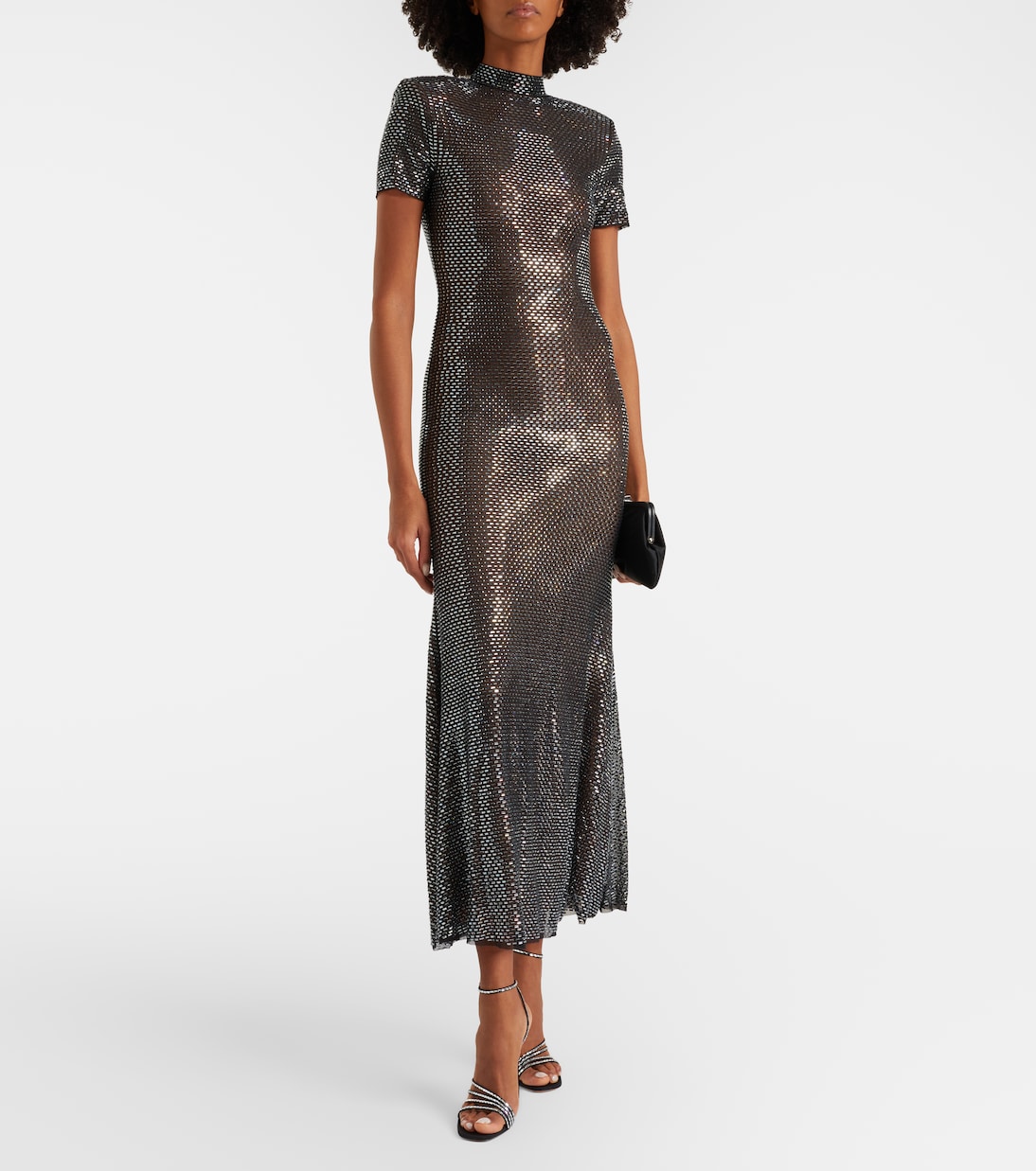 Embellished midi dress | Self-Portrait