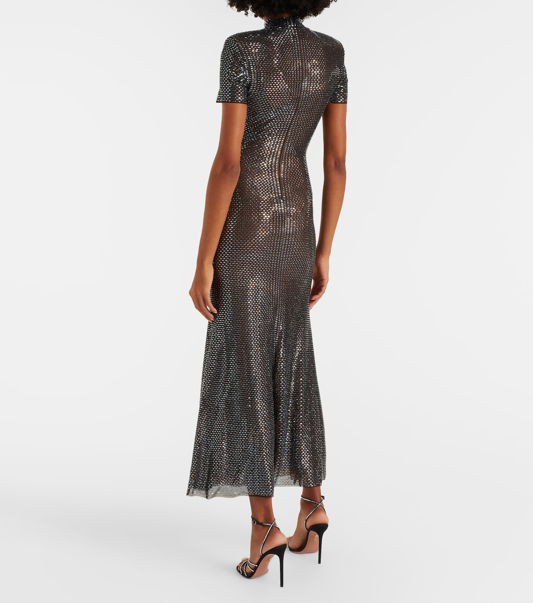 Embellished midi dress | Self-Portrait