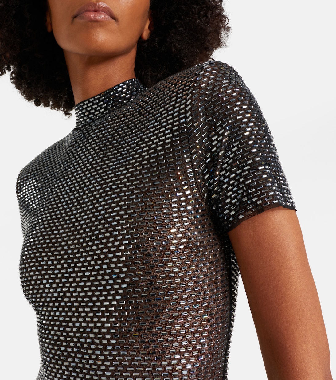 Embellished midi dress | Self-Portrait