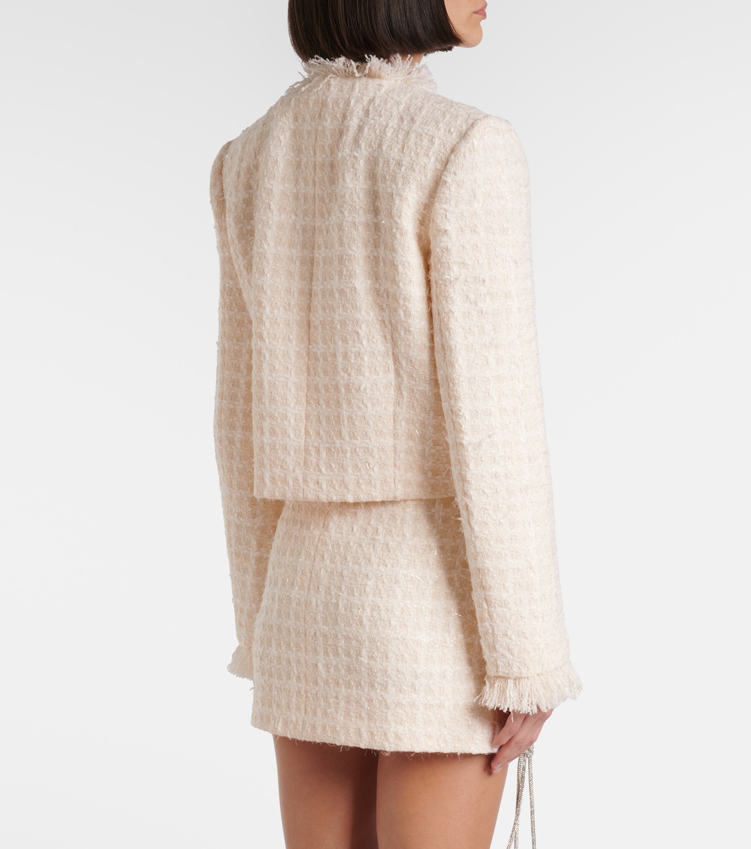 Veste en tweed à ornements | Area