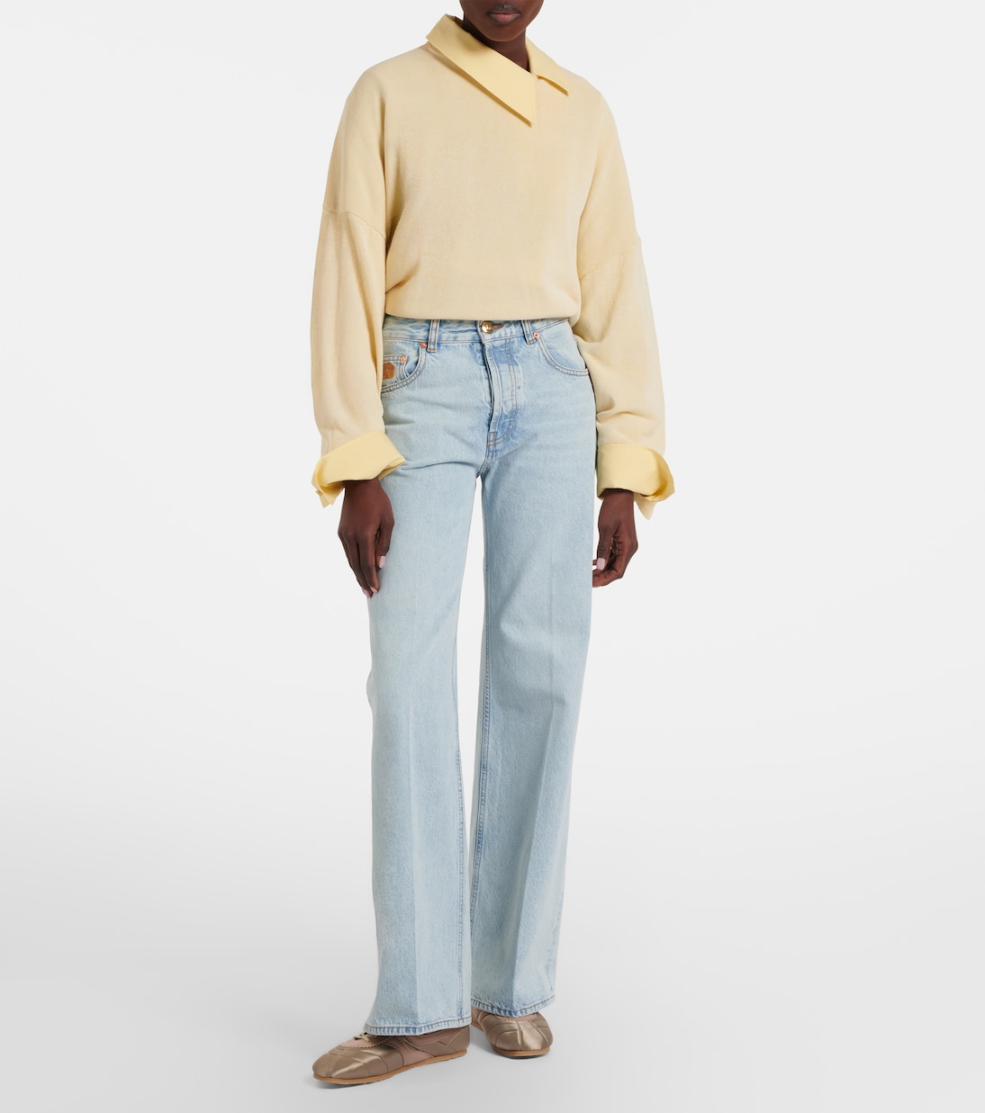 Maline straight jeans | Blazé Milano