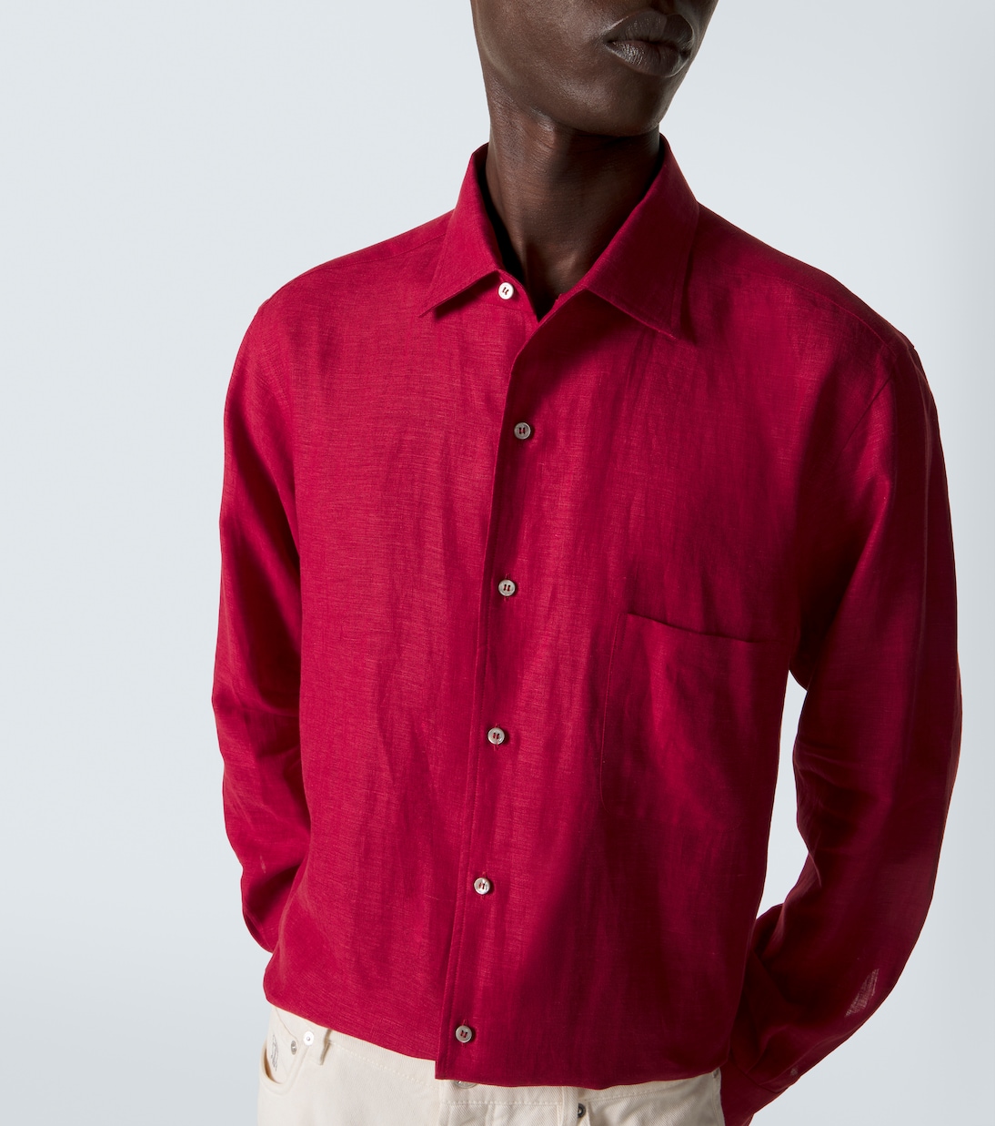 André linen shirt | Loro Piana