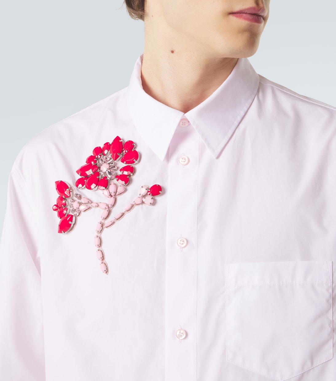 Camisa de popelín de algodón | Simone Rocha