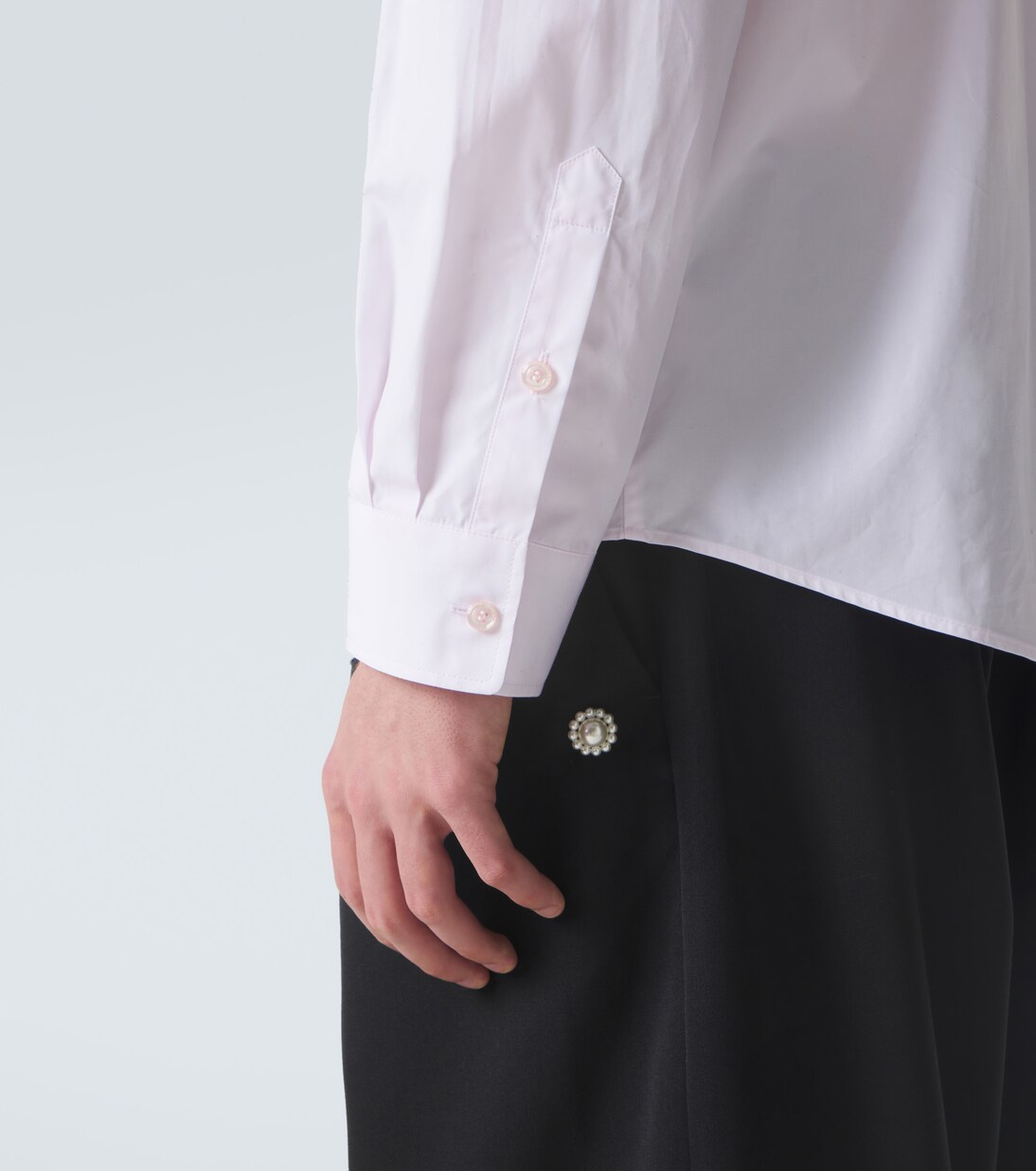 Camisa de popelín de algodón | Simone Rocha