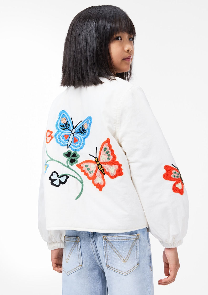 Veste Harlow brodée en coton | Molo