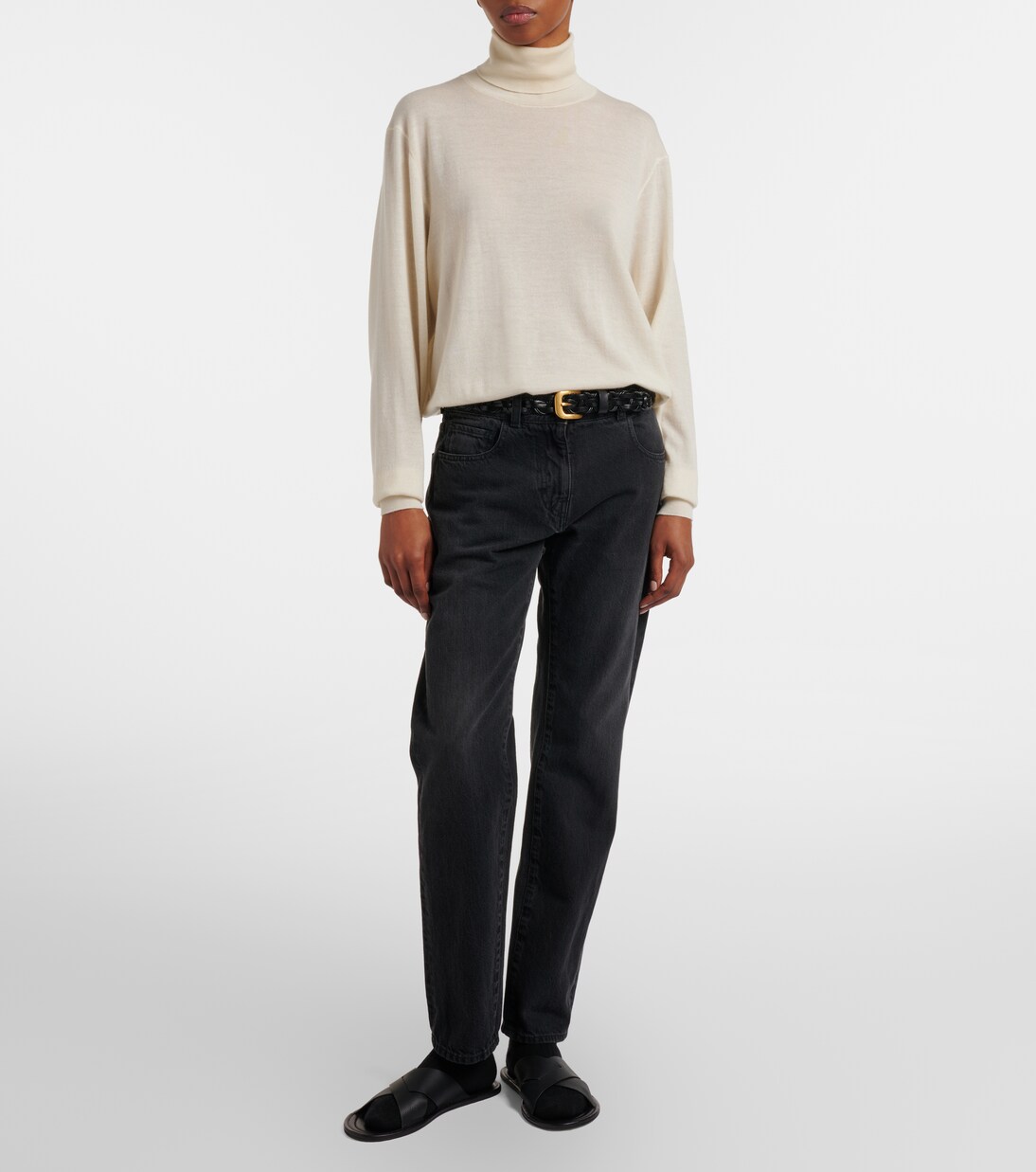 Booker low-rise straight jeans | The Row