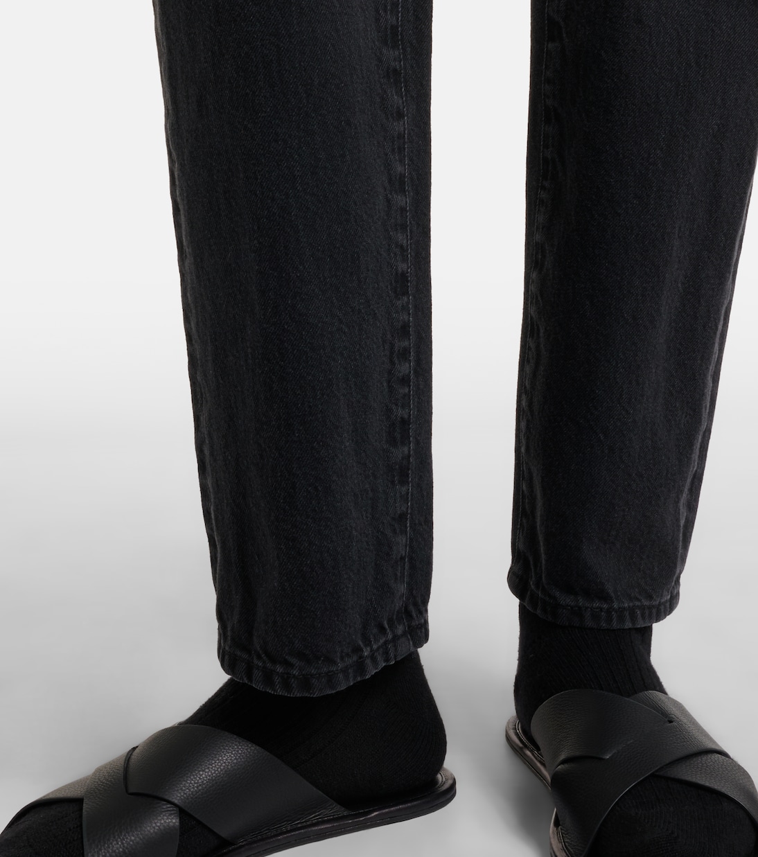 Booker low-rise straight jeans | The Row