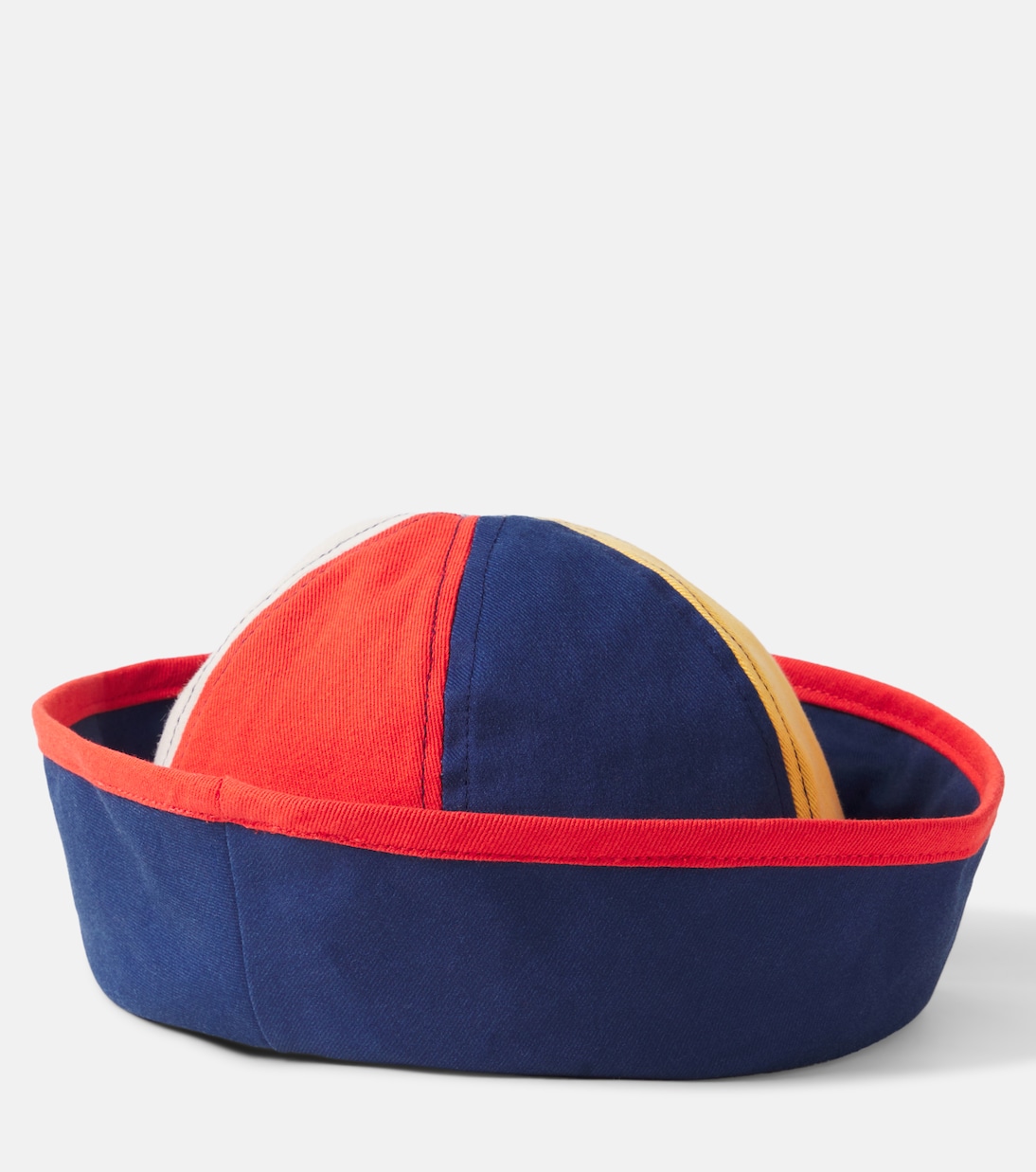Logo colorblock cotton sailor hat | Bobo Choses