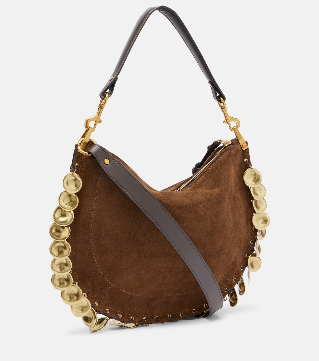 Oskan Soft Small suede crossbody bag | Isabel Marant