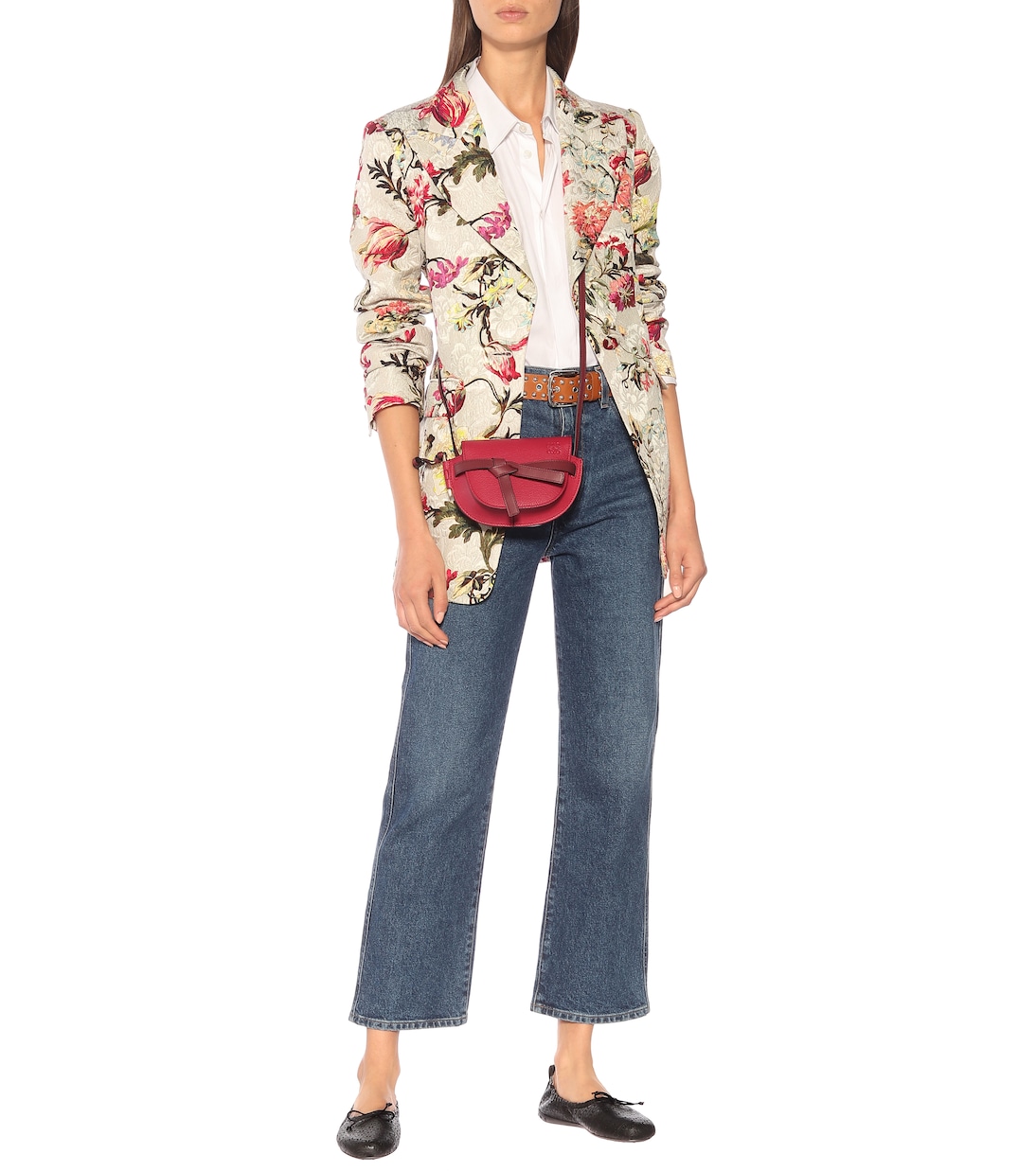 Ballerines en cuir embossé | Tod's
