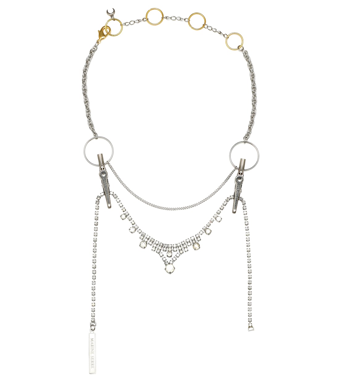 Collana con cristalli | Marine Serre