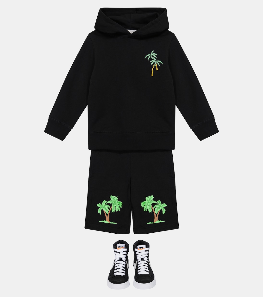 Printed cotton hoodie | Stella McCartney Kids
