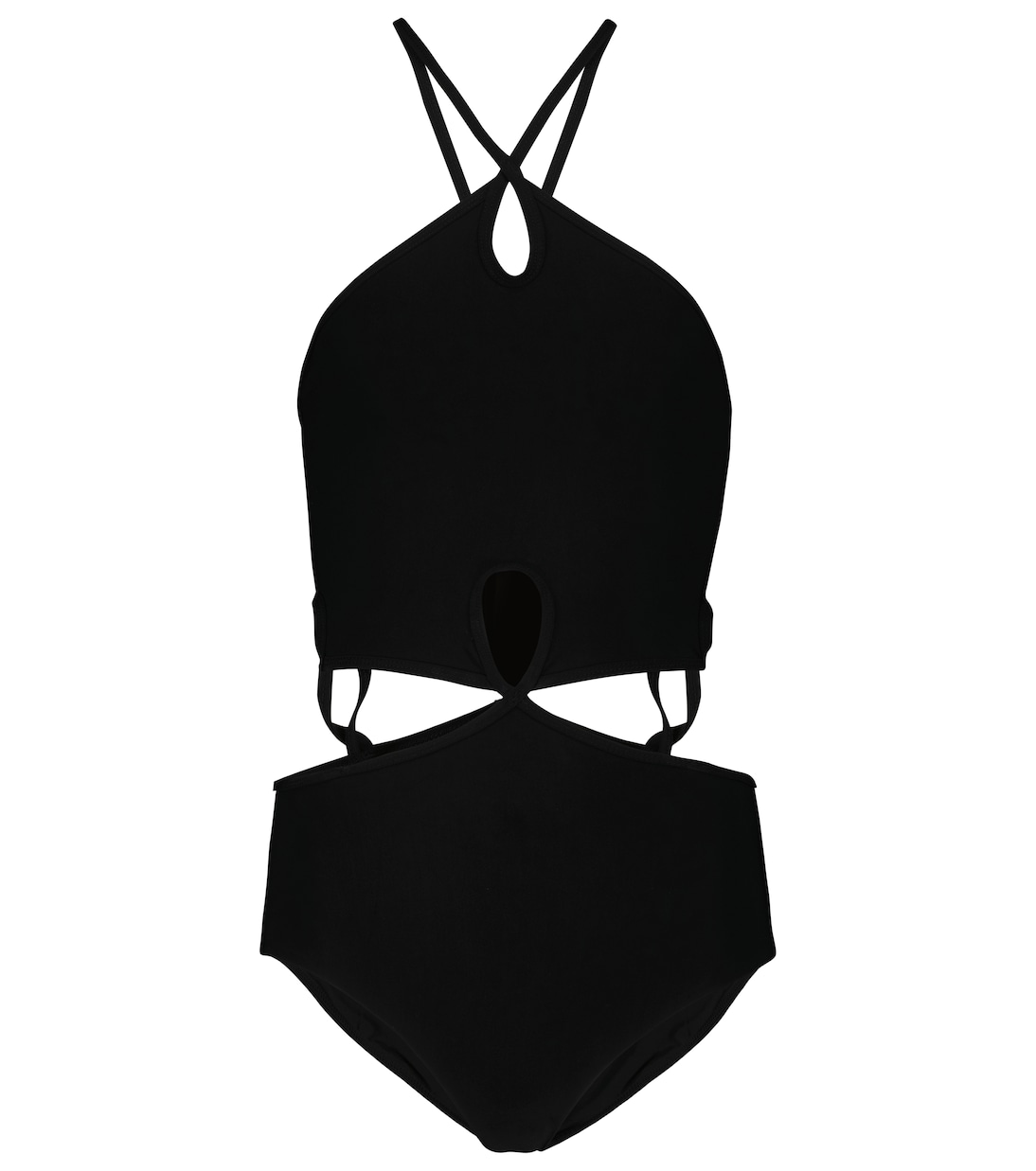 Bañador calado con cuello halter | Christopher Esber