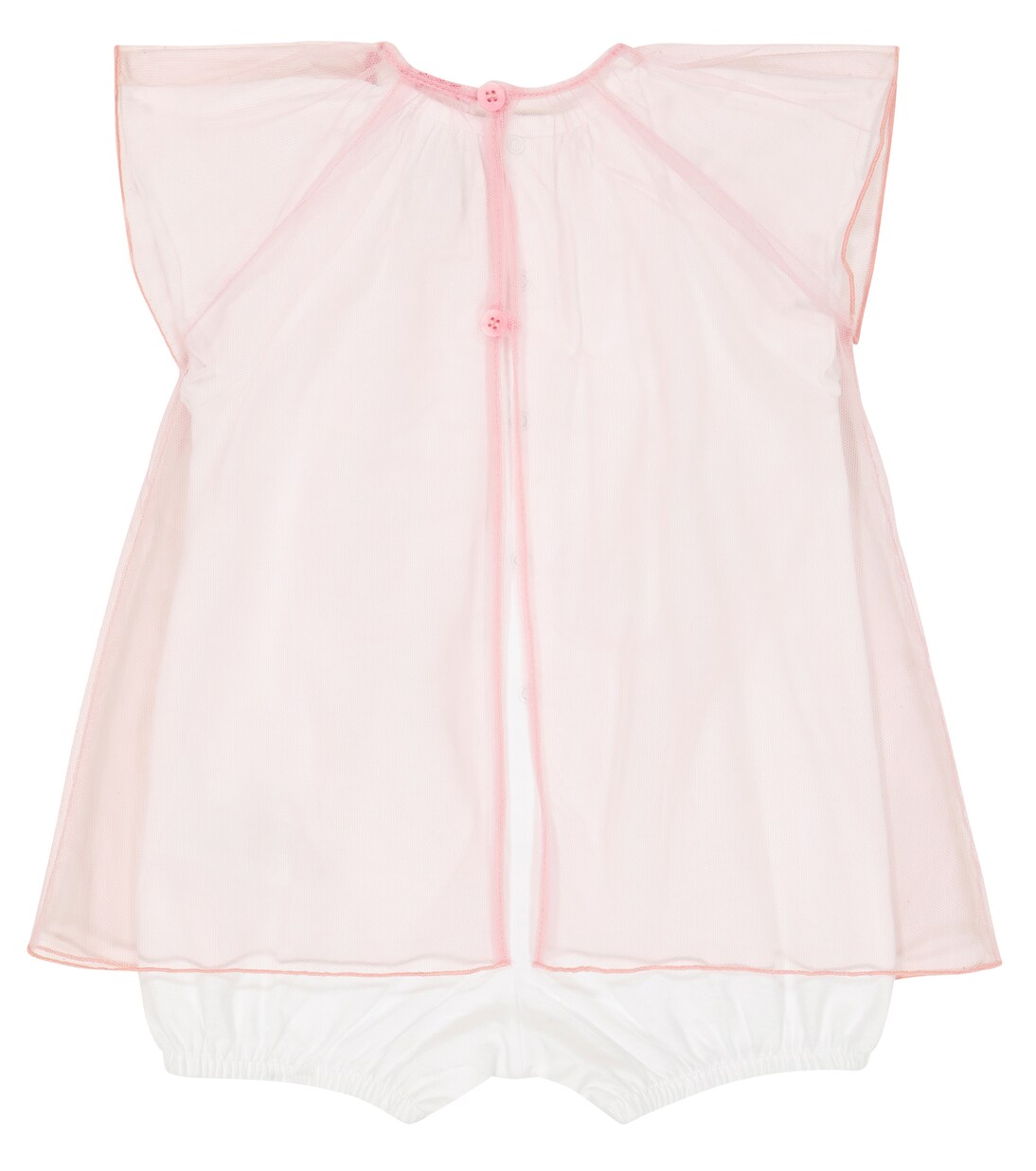 Bébé – Body en coton et dentelle | Il Gufo