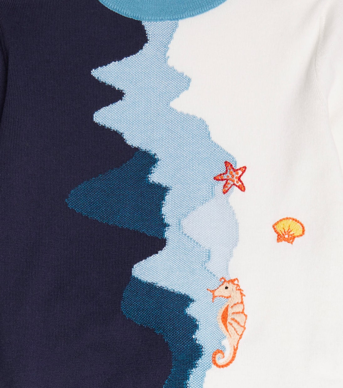 Pull Shallow Water en coton et en cachemire | Loro Piana Kids