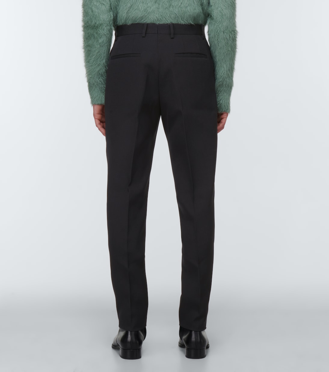 Jil Sander straight-leg Wool Trousers | Black | FARFETCH UK