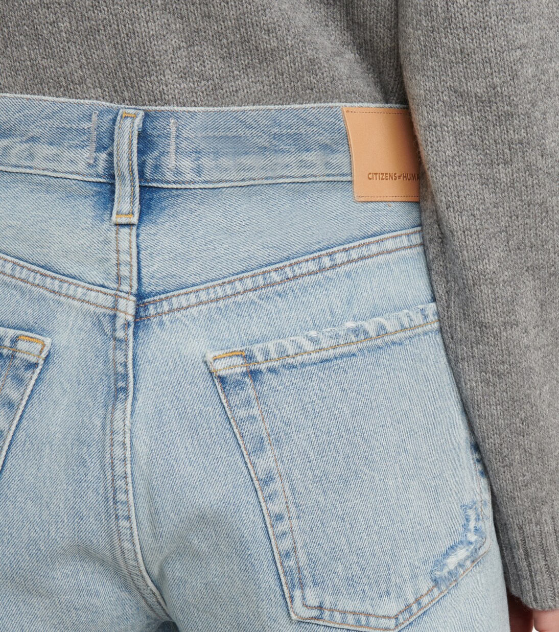 Shorts Annabelle in denim distressed | Citizens of Humanity