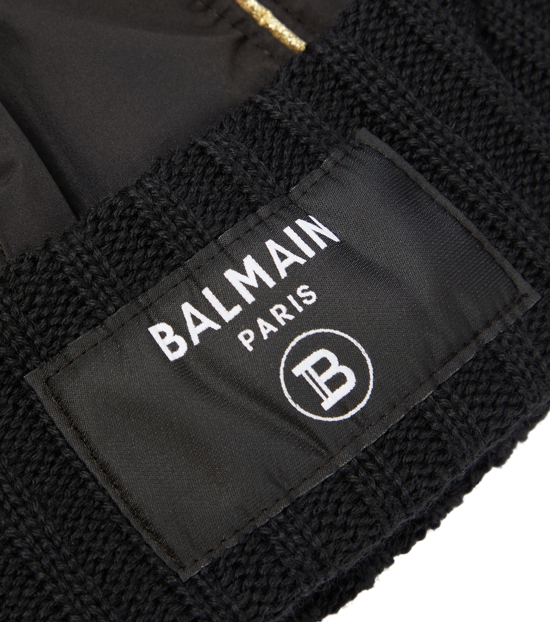 Gorro con pelo sintético | Balmain Kids