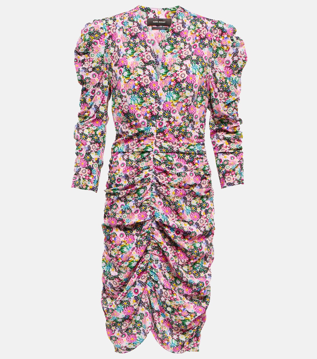 Celina floral silk-blend minidress | Isabel Marant