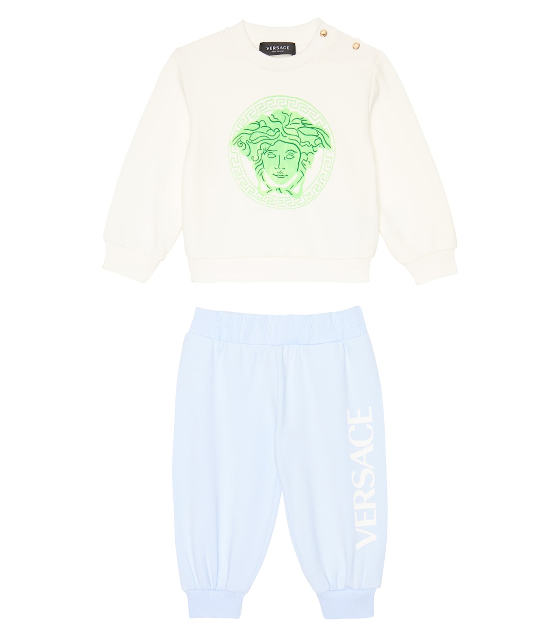 Bebé - chándal Medusa de mezcla de algodón | Versace Kids