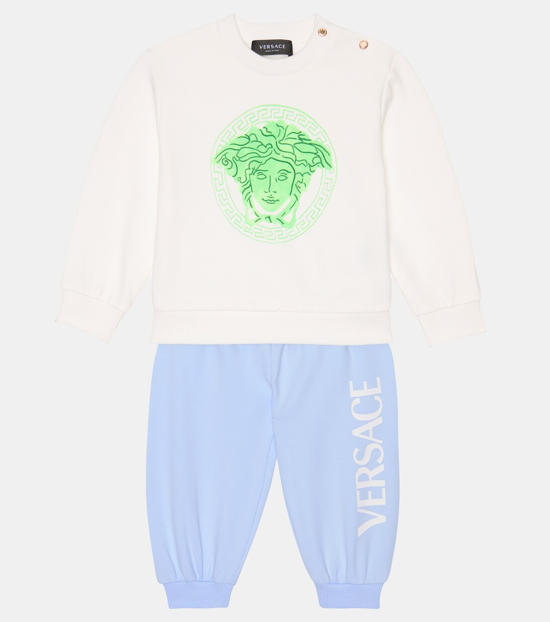 Bebé - chándal Medusa de mezcla de algodón | Versace Kids