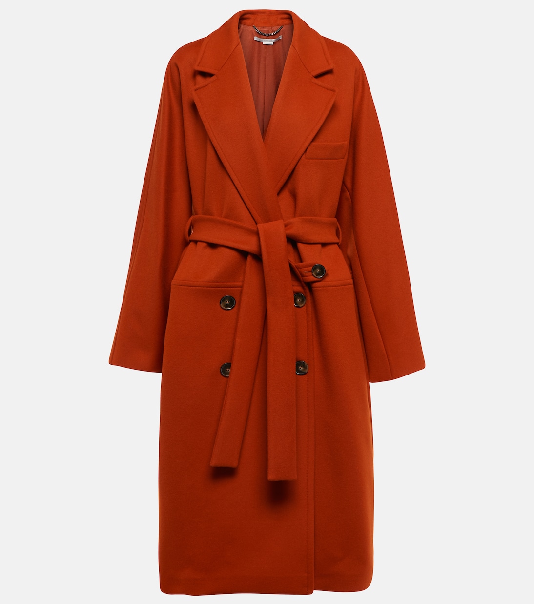 Belted wool coat | Stella McCartney
