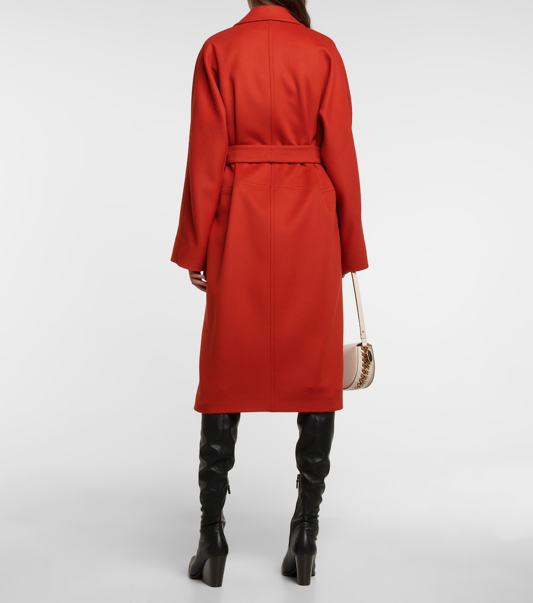 Belted wool coat | Stella McCartney