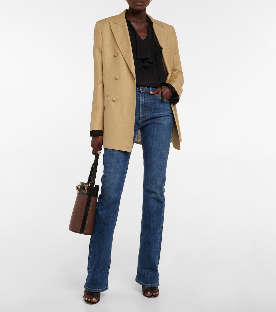 Jeans regular a vita alta | 3x1 N.Y.C.