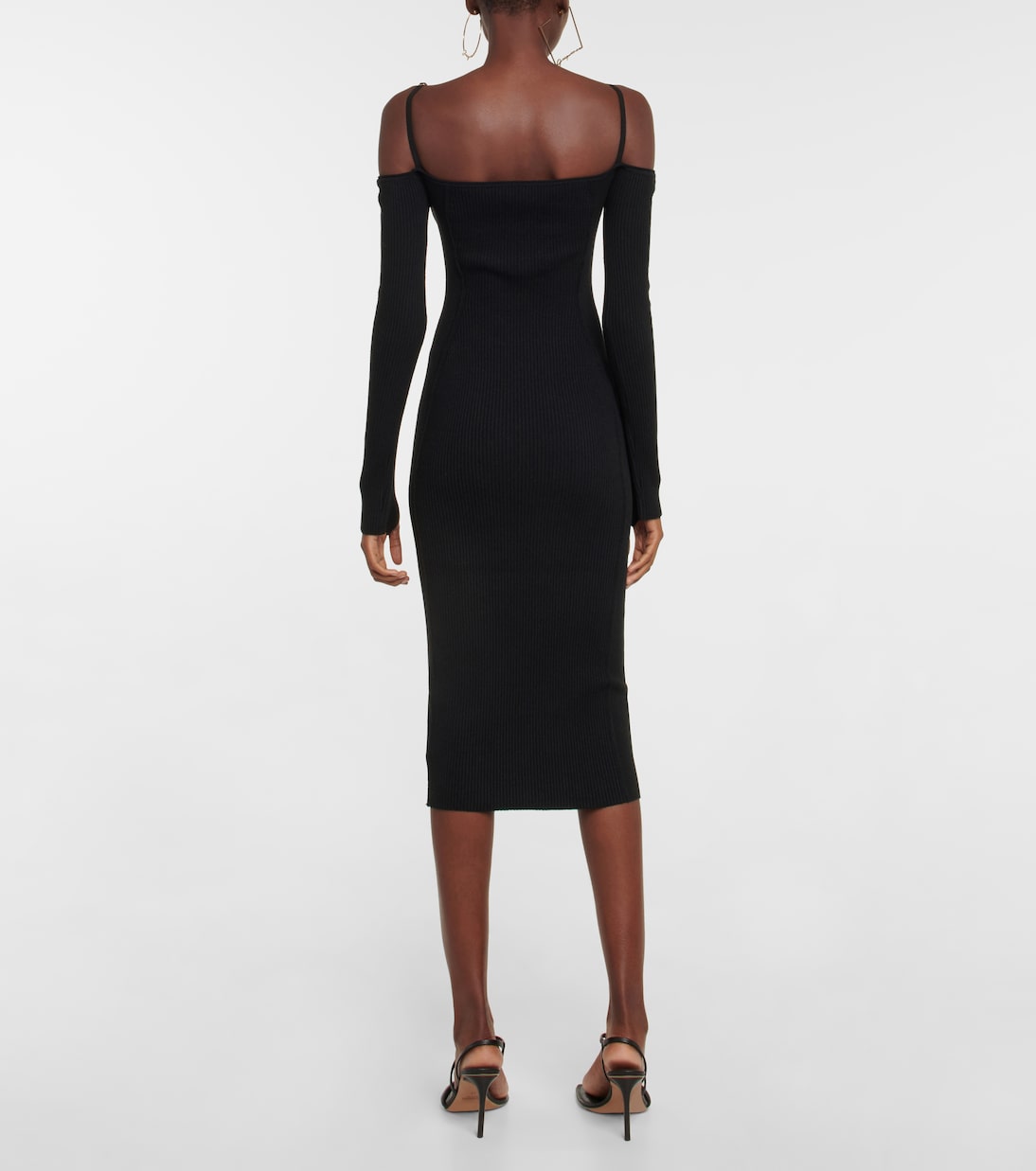 Abito midi Sierra in maglia a coste | Jacquemus