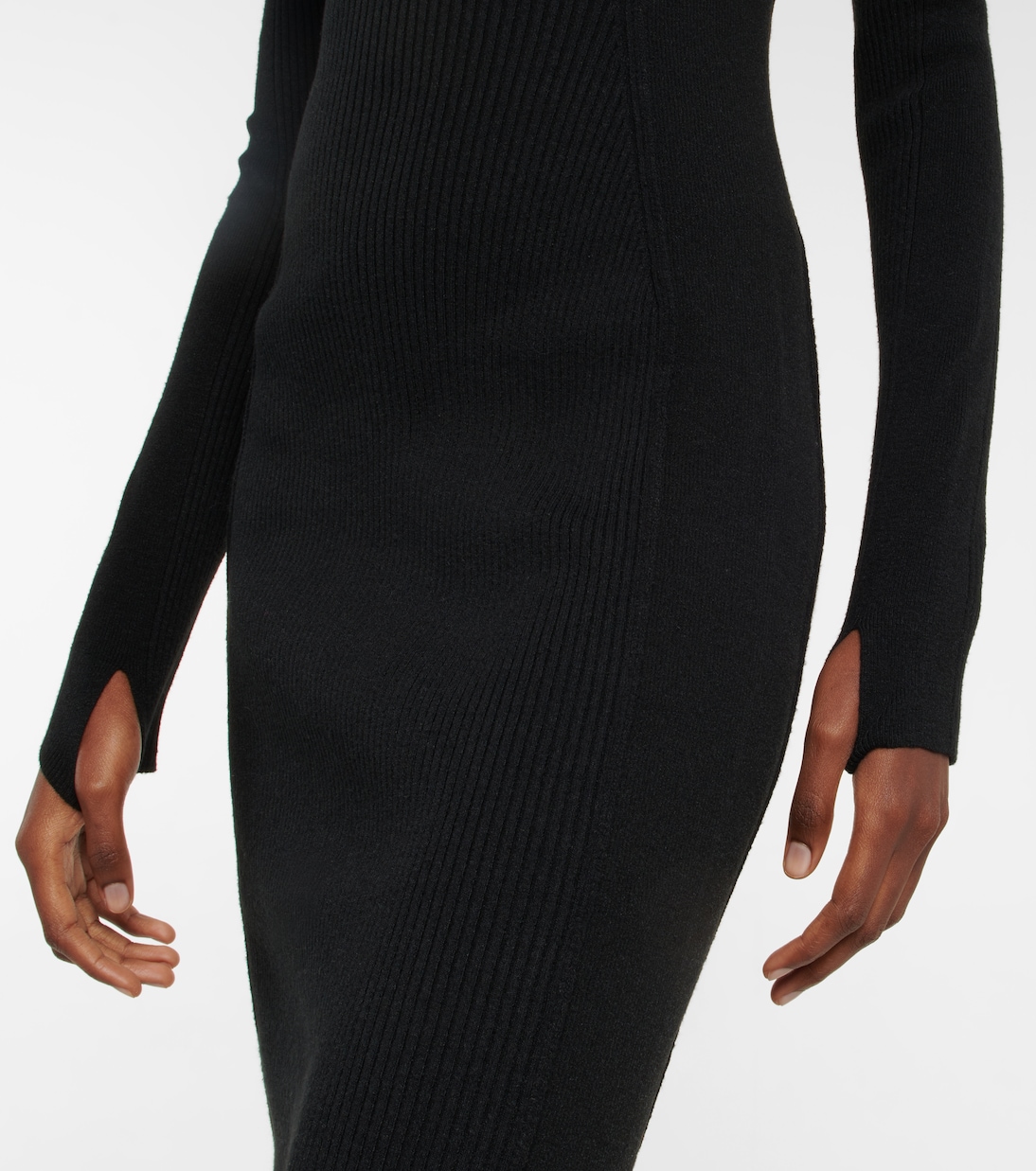 Abito midi Sierra in maglia a coste | Jacquemus
