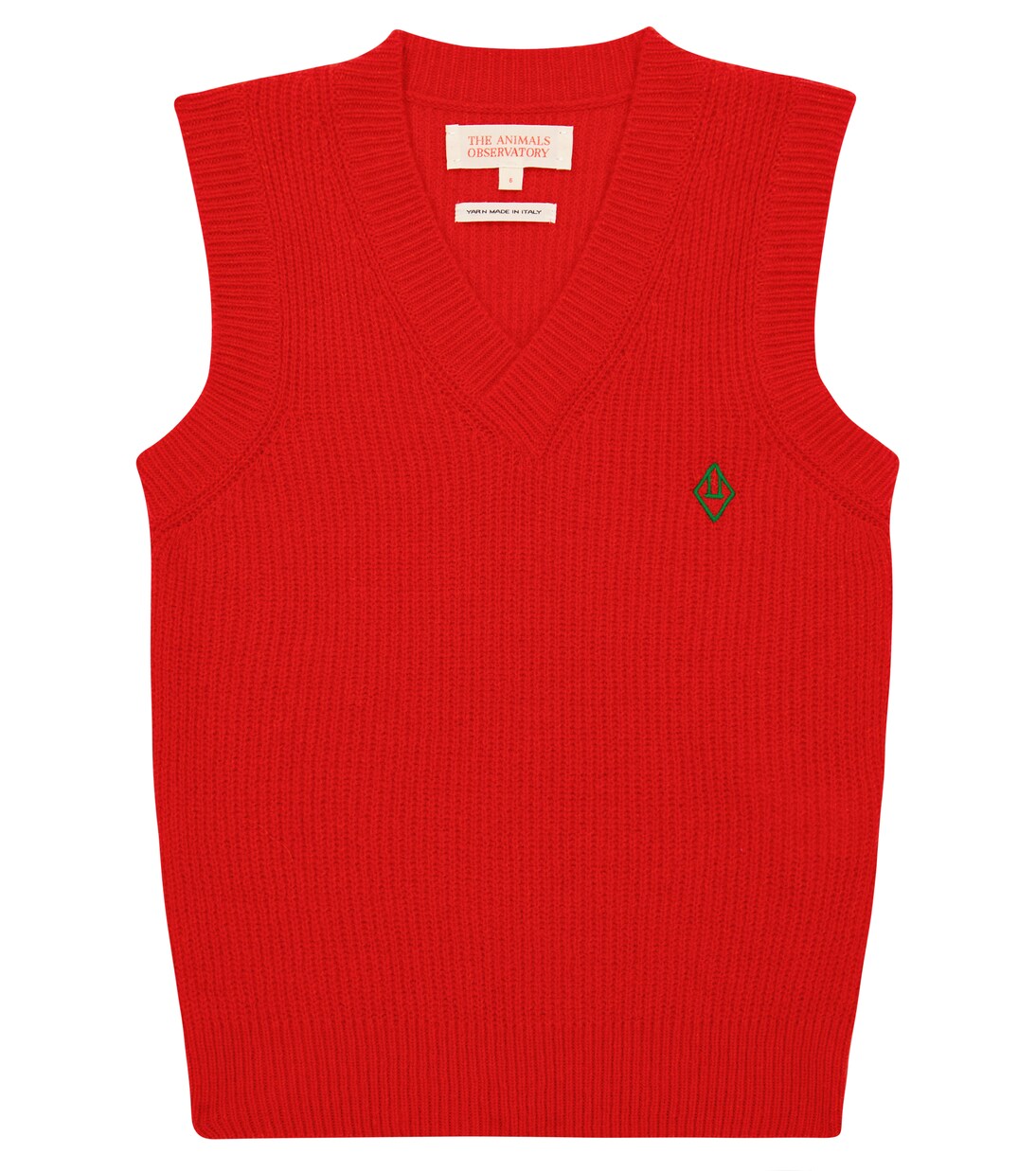 Bat wool-blend vest | The Animals Observatory