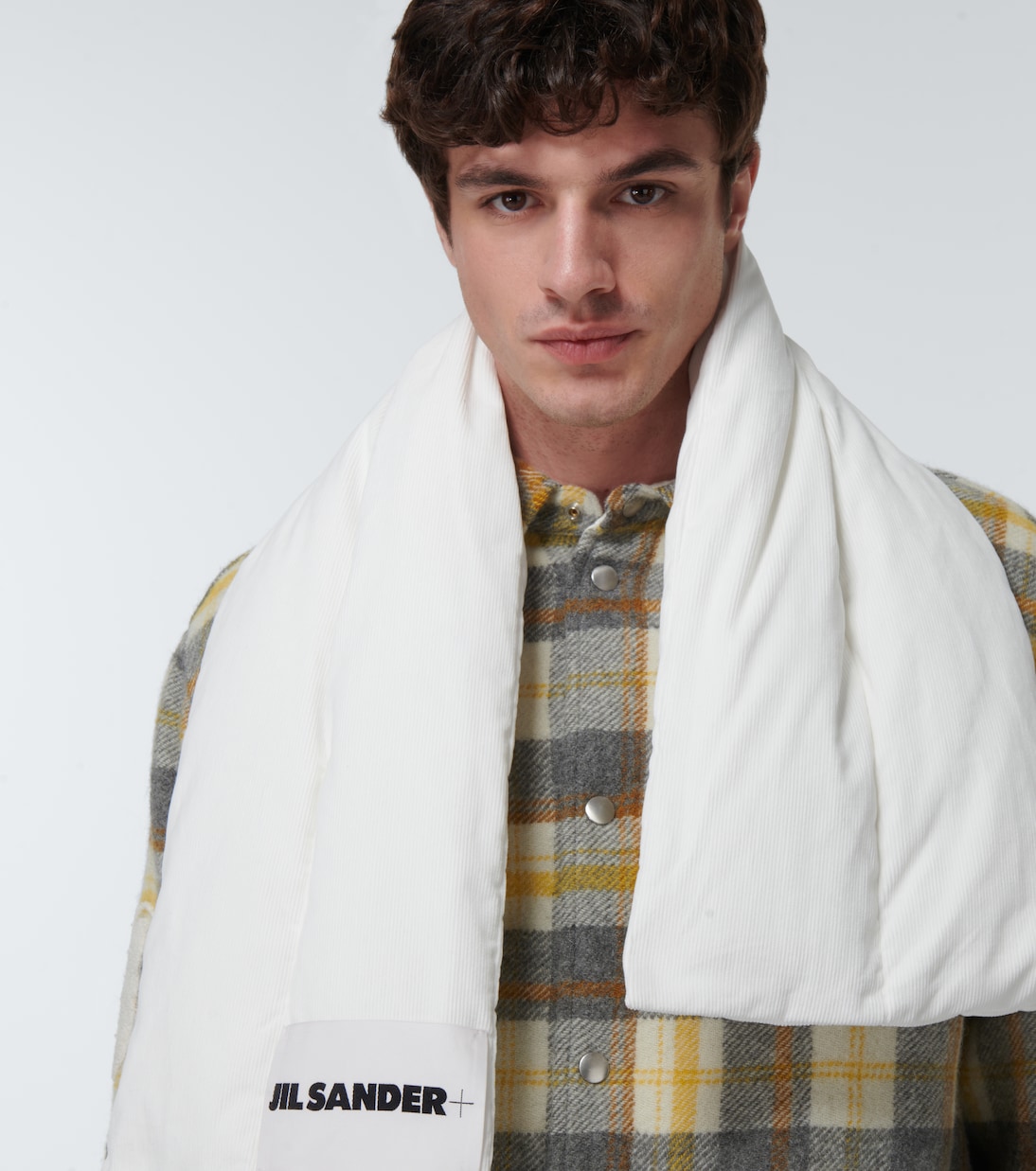 Bufanda de plumas acolchada | Jil Sander