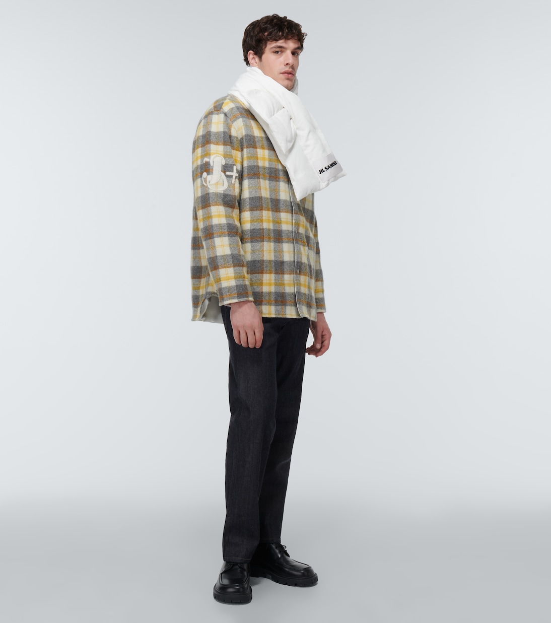 Bufanda de plumas acolchada | Jil Sander