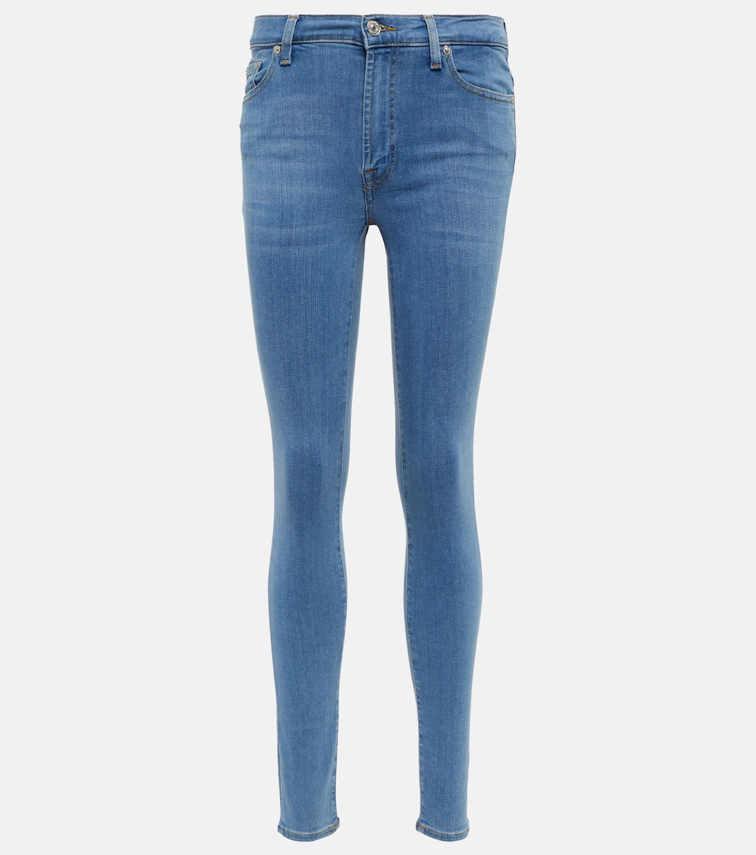Aubrey high-rise skinny jeans | 7 For All Mankind